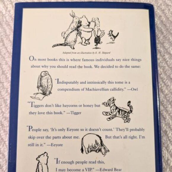 Winnie-the-Pooh on Management By: Roger E. Allen Small Hardcover Book 1994 - Picture 5 of 6